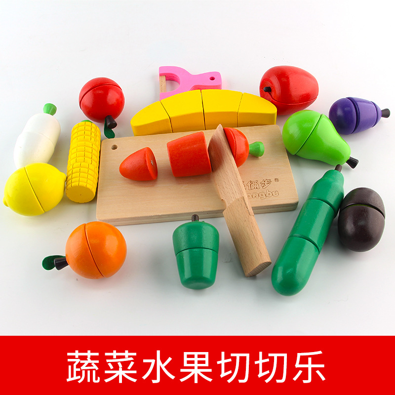 Verduras y frutas cortadas