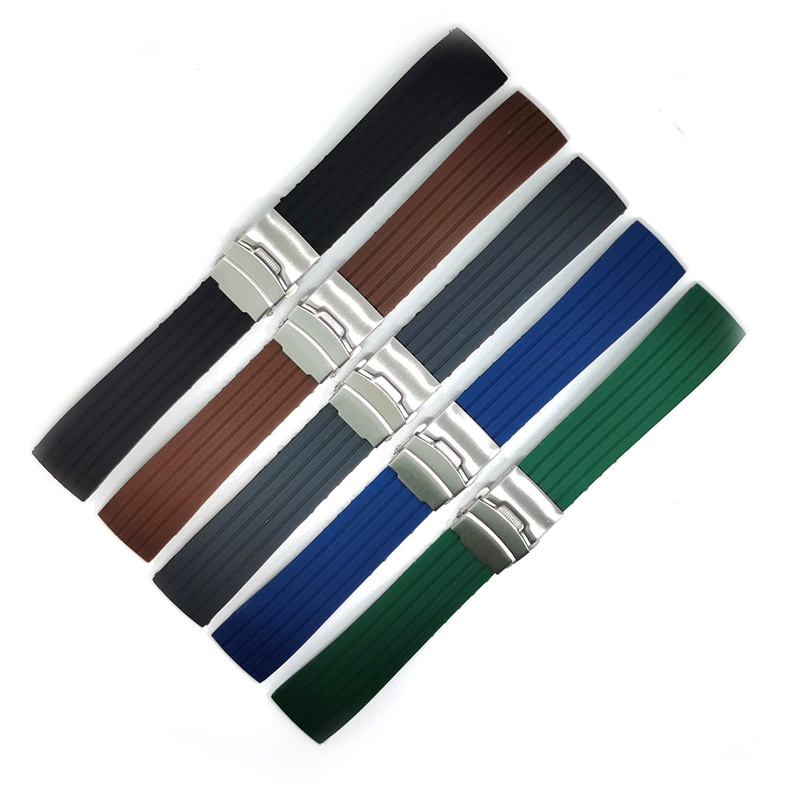 Waterproof universal tires, silicone watch strap, 24mm
