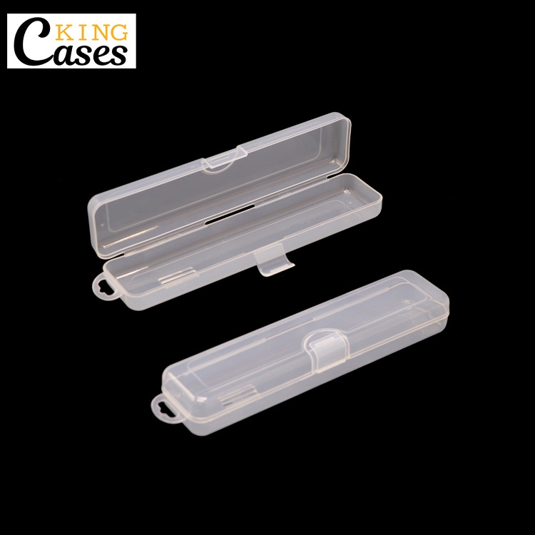 透明PP牙刷包装盒旅行牙刷套牙刷牙膏收纳盒有挂钩无卡扣塑料盒