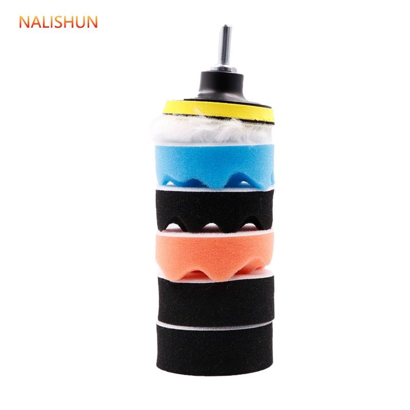 Автомобильная полировальная губка полировальный диск самоклеящийся шерстяной круг полировальный станок вощеный инструмент губка колесо угловая шлифовальная машина полировальный круг