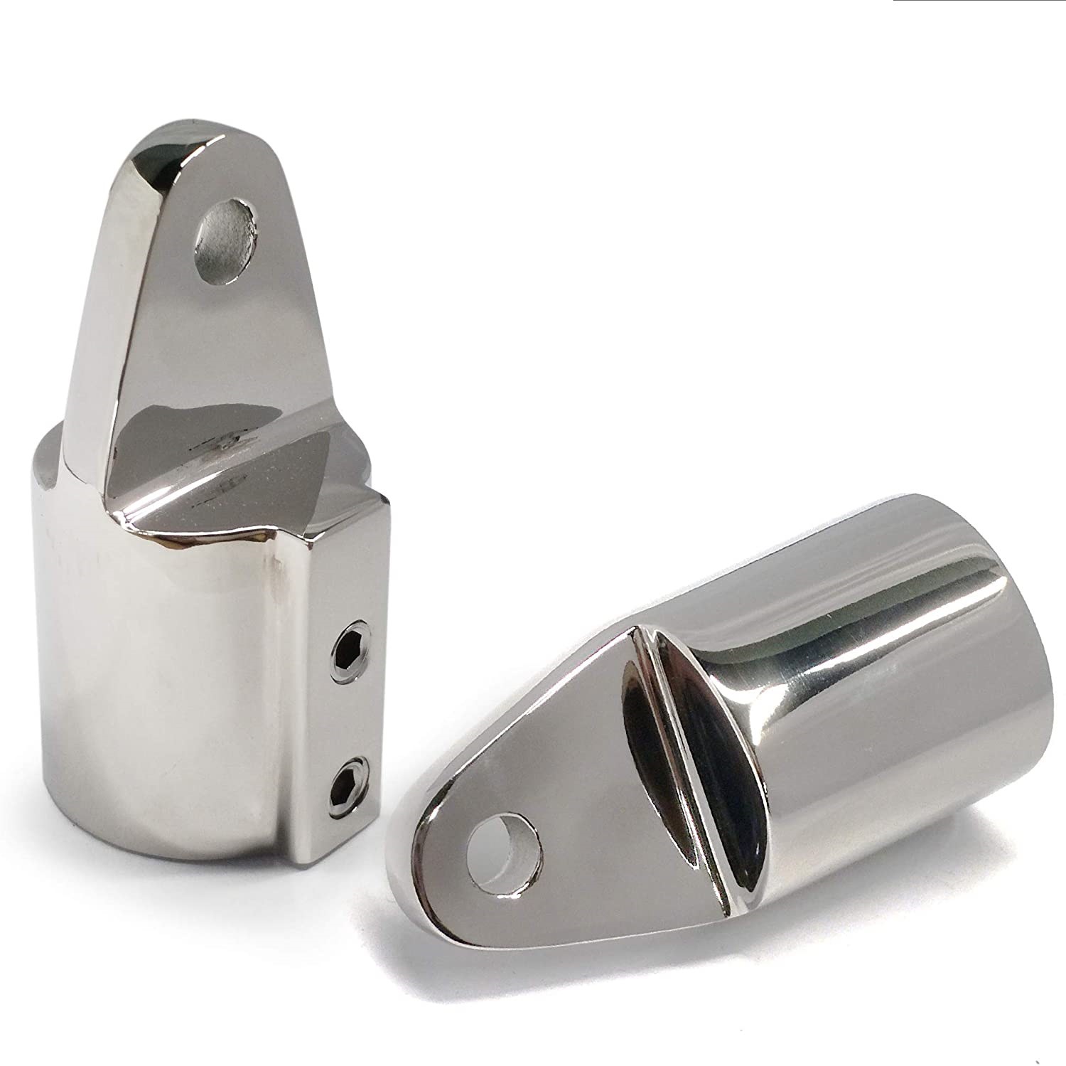 Bimini三角圆球滑帽 End Eye Cap 游艇船用索具五金 支撑管柱底座