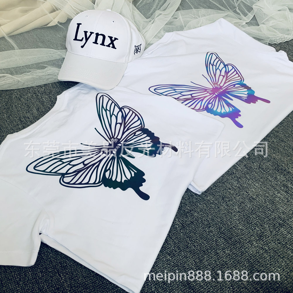 各种图形反光烫画反光logo反光热转印标适合服饰箱包鞋帽