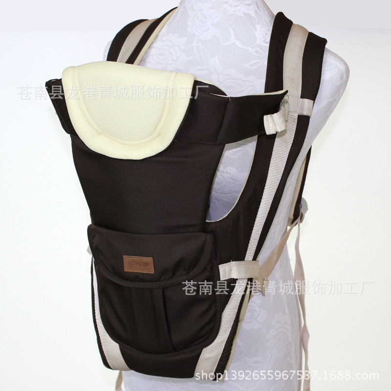 棉背带咖啡色