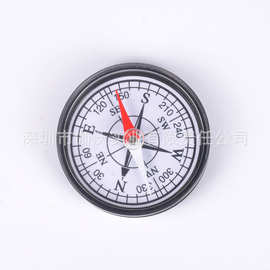 指南针 厂家直销 63*15mm塑料指南针 精美礼品纪念配件23g/个