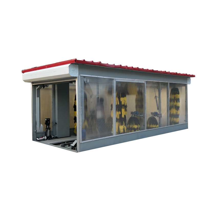 5 cepillo automático de túnel computadora coche lavadora reciprocante coche lavadora paquete de instalación y depuración de la velocidad de lavado del coche es rápido