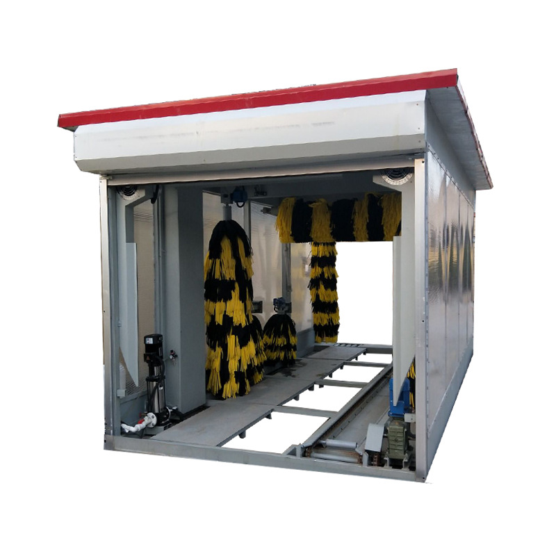 5 cepillo automático de túnel computadora coche lavadora reciprocante coche lavadora paquete de instalación y depuración de la velocidad de lavado del coche es rápido