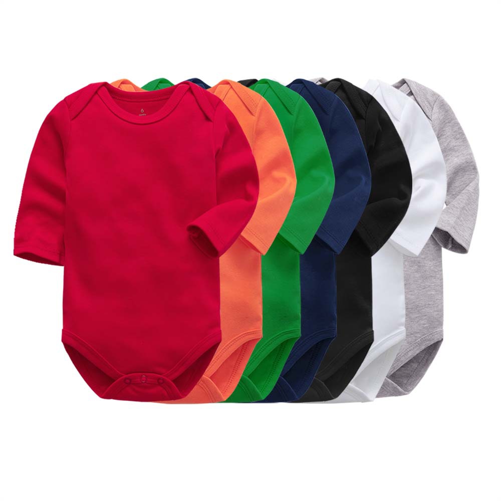 Factory wholesale net color long sleeve triangle ha clothing fashion baby jumpsuit climbing suit bag fart clothes autumn baby clothes