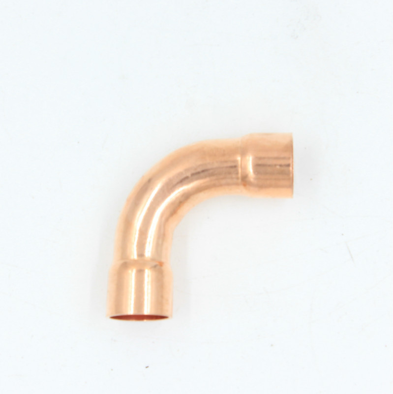 90 grados rojo cobre alargado socket grande R codo alargado codo doble acampanado