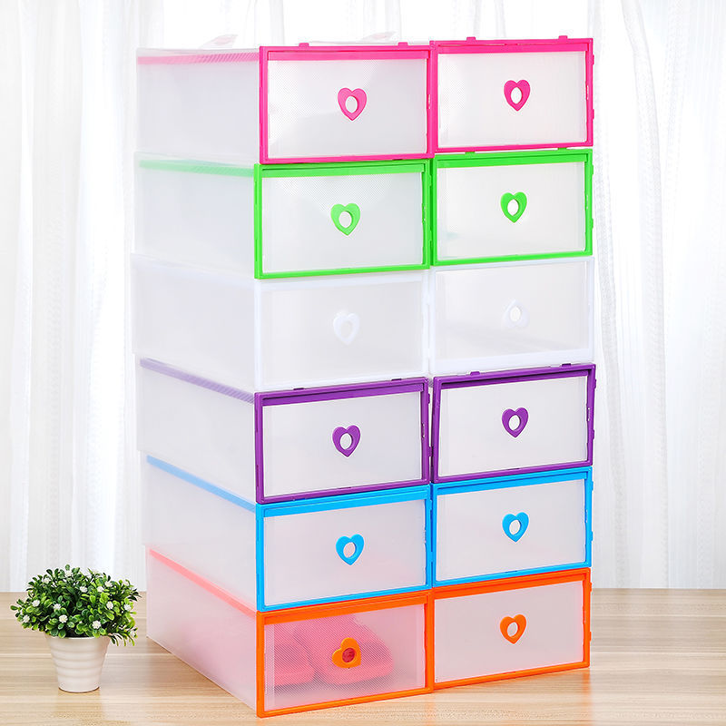 Drawer shoe box plastic transparent shoe box storage box shoe tidy…