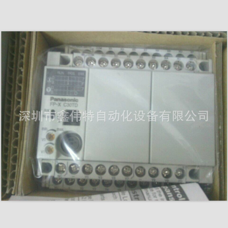 松下原装特价供应 AFPX-C30TD 四轴脉冲 FP-X C30TD 24V电压型