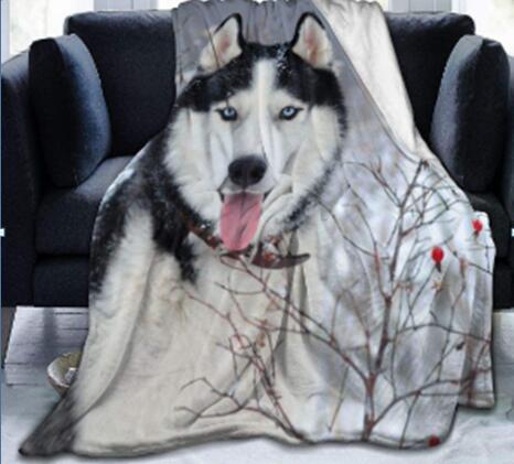 Creative keep warm duvet, digital double-sided flannel sofa
