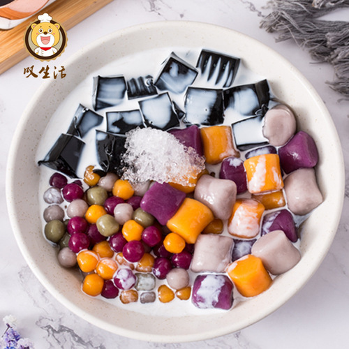 Sigh Life Taro Ball Dessert Fresh Taro Fairy Small Taro Ball Combination Package Milk Tea Ingredients Handmade Four Flavors