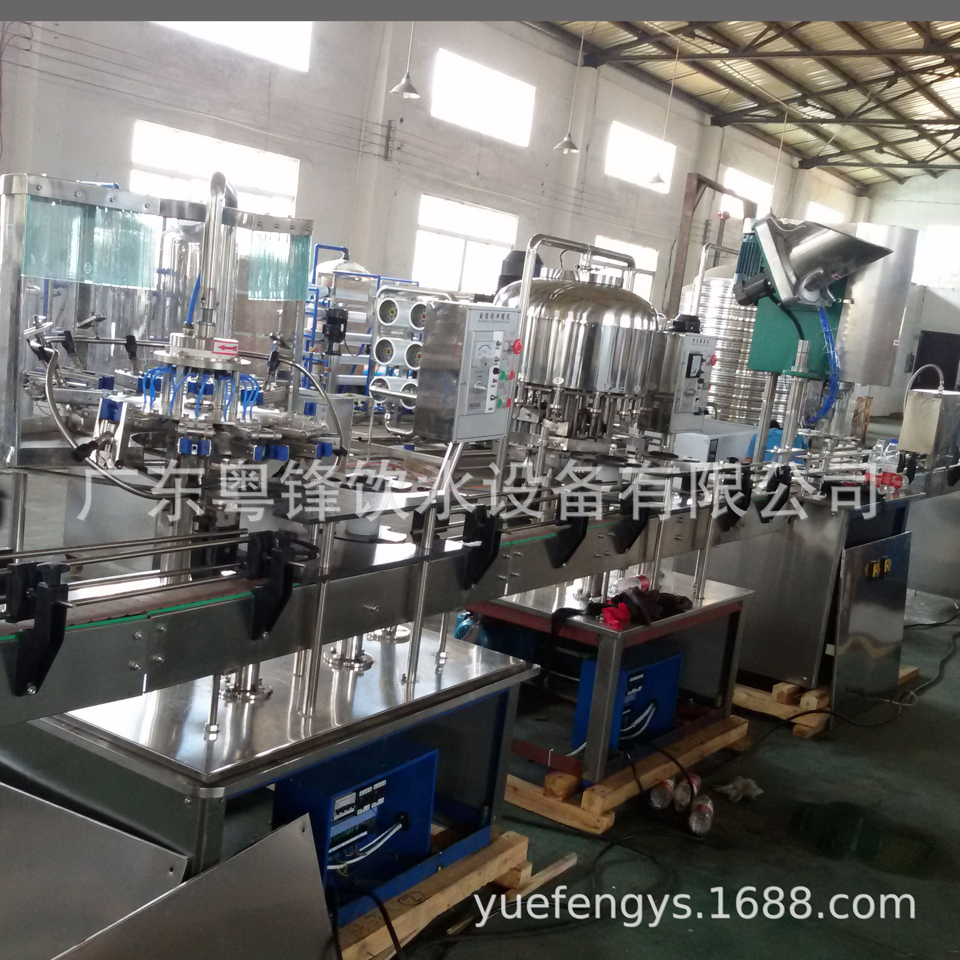 自动小瓶灌装设备 瓶装水灌装生产线 矿泉水灌装生产设备