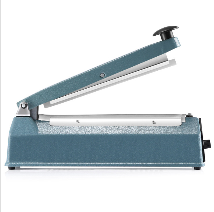 200型封口机宽口8mm铝箔塑封机塑料袋茶叶小型印字铁壳手压包装机