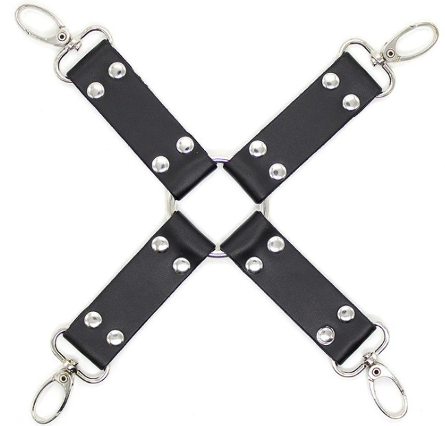 7-Piece BDSM Bondage Kit, Assorted Restraints & Accessories, One Size Fits All