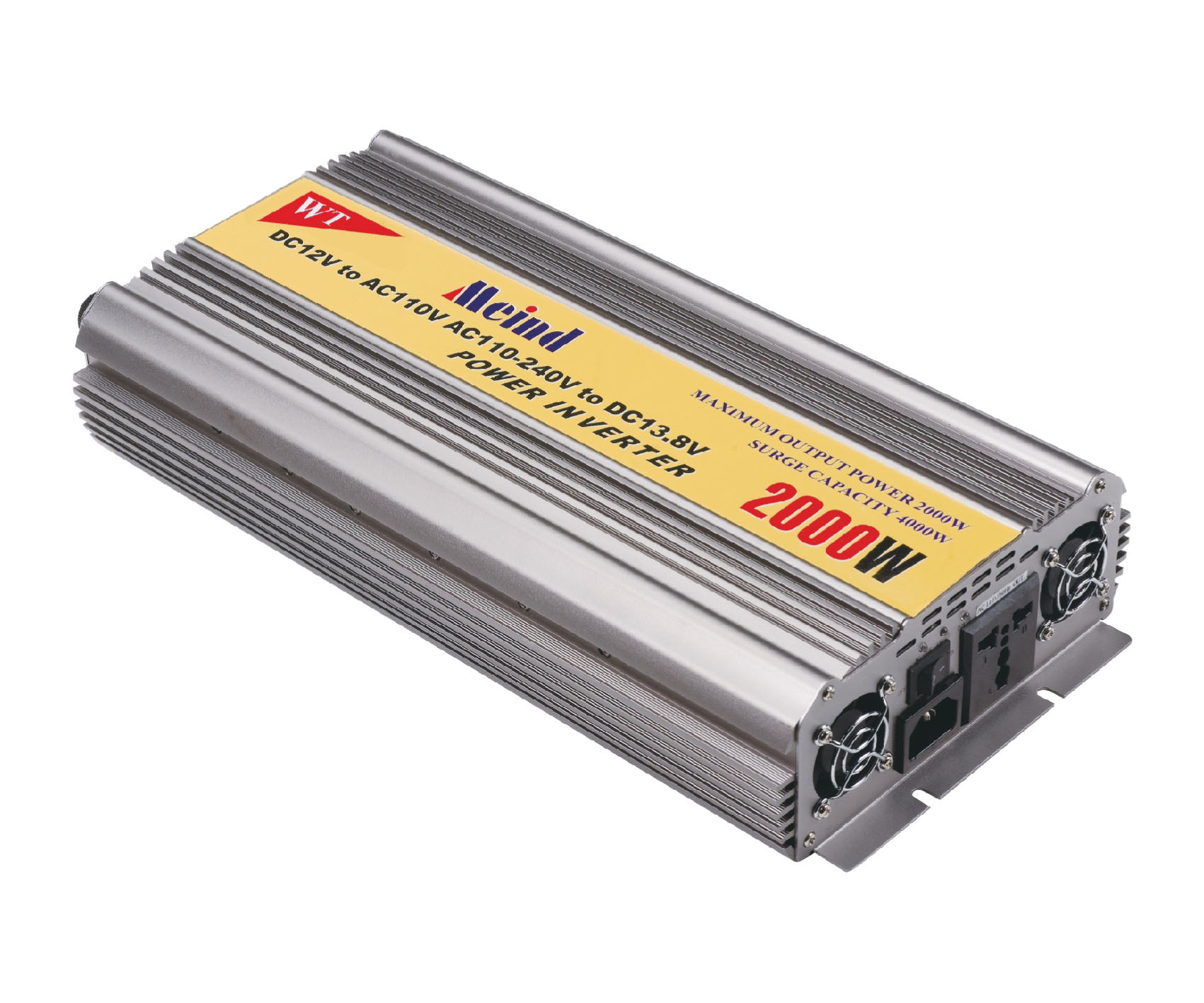 大功率 带充电逆变器 12V-220V    2000W 修正弦波电源转换器