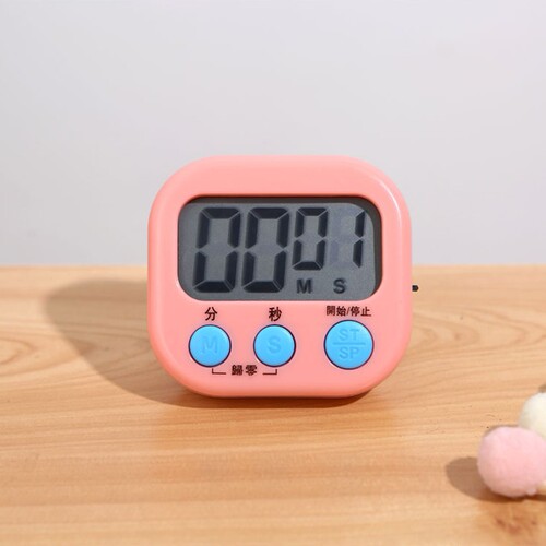 Kitchen electronic timer multifunctional positive and negative countdown timer student reminder large screen electronic timer