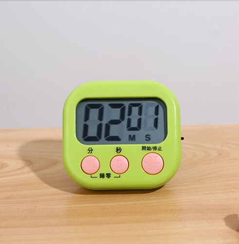 Kitchen electronic timer multifunctional positive and negative countdown timer student reminder large screen electronic timer