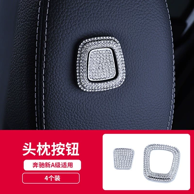 Interior Trim Diamond-studded Steering Wheel – Other Automotive Interior Supplies - headrest-key-stickers