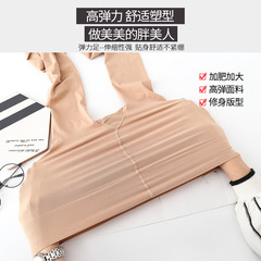 如初100D或200D高捻錦綸加肥加大女士襪褲打底襪西瓜檔加大貴妃褲