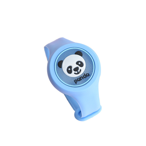 Cartoon flashing glowing watch