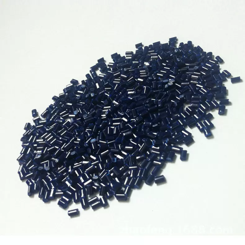 厂家批发PET橡塑增亮复合母粒填充母粒开口色母颗粒加工塑料制品