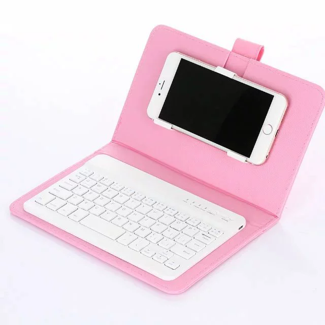 Universal Bluetooth Keyboard Case, 7–8 inch, Magnetic Stand, Multi-Color Options