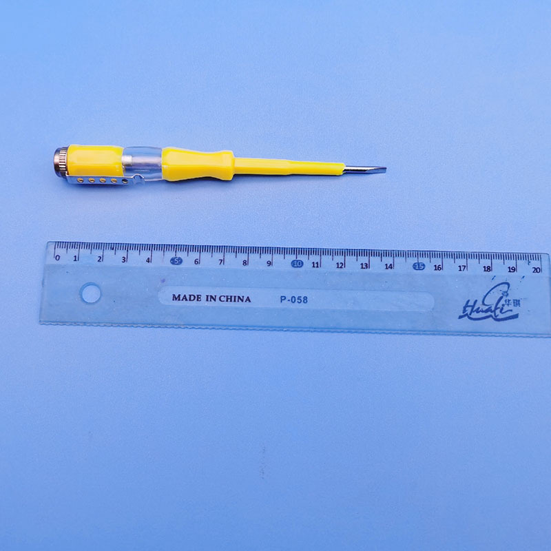 高透明彩色测电笔电工两用感应试电笔便携式多功能螺丝批电笔批发