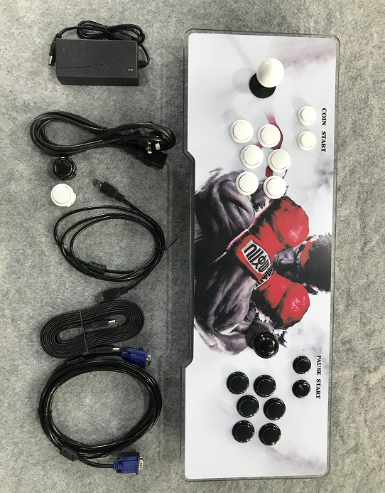 Arcade retro Pandora, máquina de juegos doméstica, caja del tesoro nostálgica, fabricante original