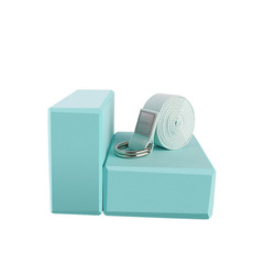 成人瑜伽磚高密度初學者練輔助工具用品女伸展帶套裝