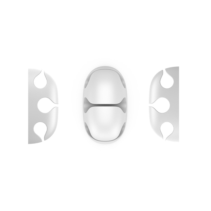 Nuevo cable de datos de escritorio organizador de cable de silicona regalo creativo de almacenamiento Winder enchufe titular clip de alambre