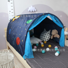 儿童床上帐篷分床器 隧道男孩游戏屋床篷公主床幔游戏屋厂家批发