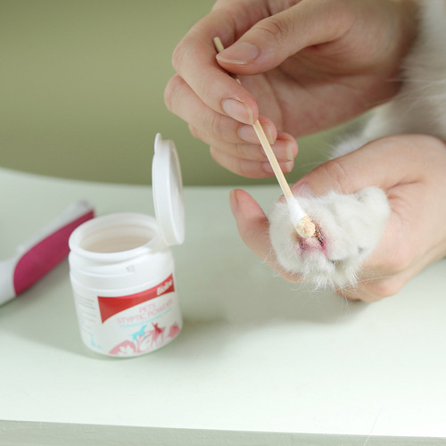 Pet Hemostatic Powder, Cat Injured Hemostatic and Analgesic Hemostatic Powder, Dog Wound Treatment Rapid Hemostatic Cleaning Powder
