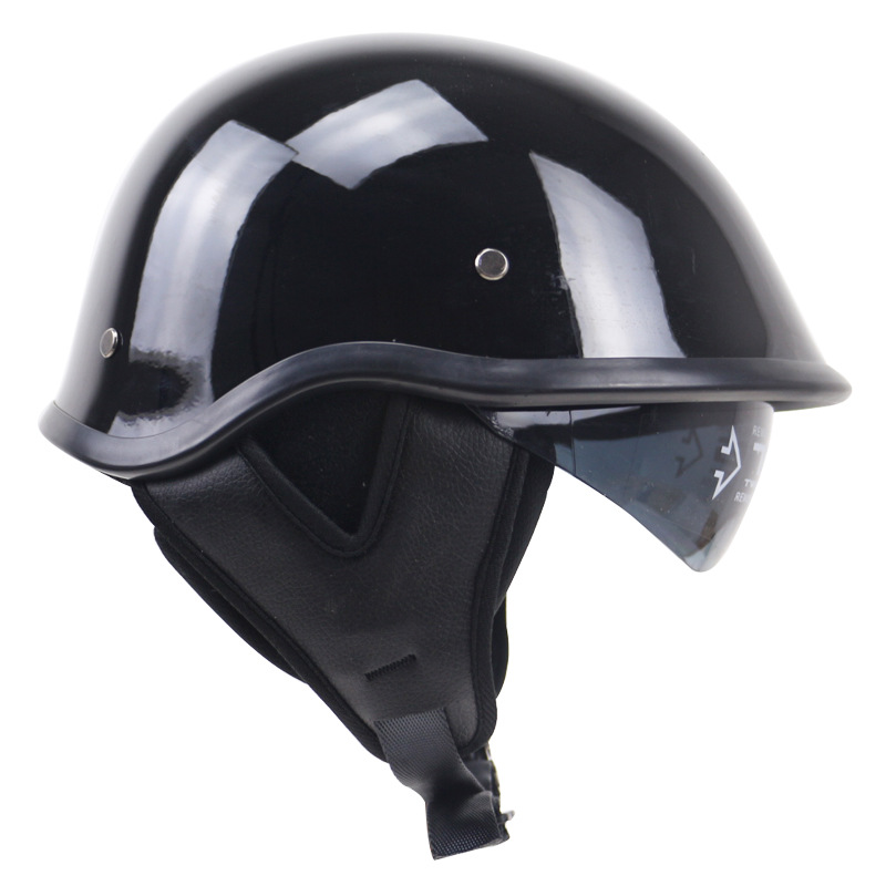 Helmet with built-in lens unisex motorcycle helmet_voghion.com