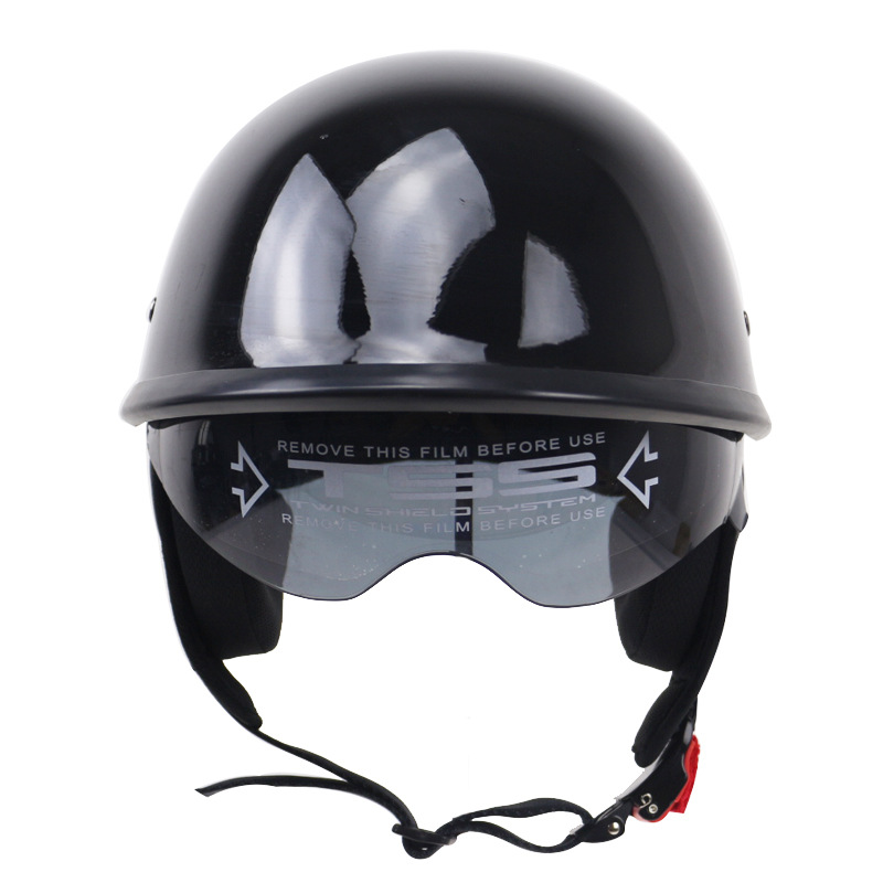 Helmet with built-in lens unisex motorcycle helmet_voghion.com