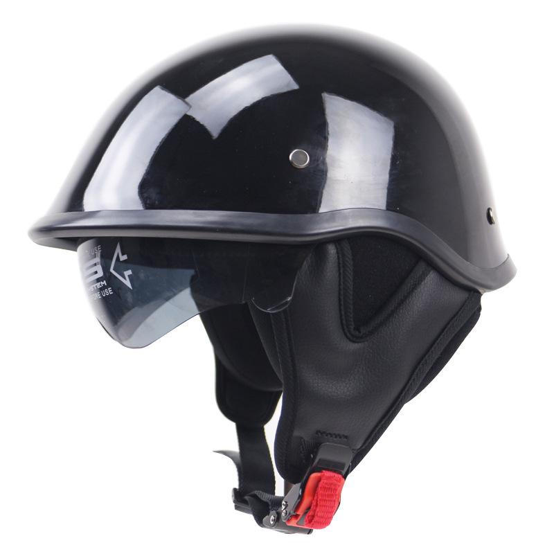 Helmet with built-in lens unisex motorcycle helmet_voghion.com