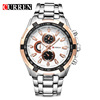 Fashionable watch strap stainless steel, high-end quartz watches, wish, Switzerland