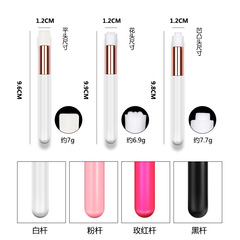 Wholesale clean soft nose brush to remove blackheads, remove acne, clean nose brush, rose gold multi-color cleaning brush
