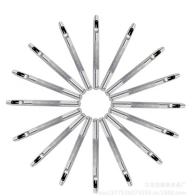 皮革腰带针形打孔器3.5mm 圆形钢质五金腰带冲钉打孔器批发|ms