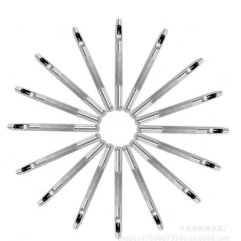 皮革腰带针形打孔器3.5mm 圆形钢质五金腰带冲钉打孔器批发|ms