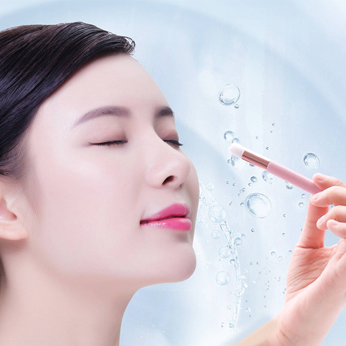 Wholesale Rose Gold Multi-Color Acne Scrub Nose Brush Blackhead Removing Cleansing Brush Beauty Makeup Brush