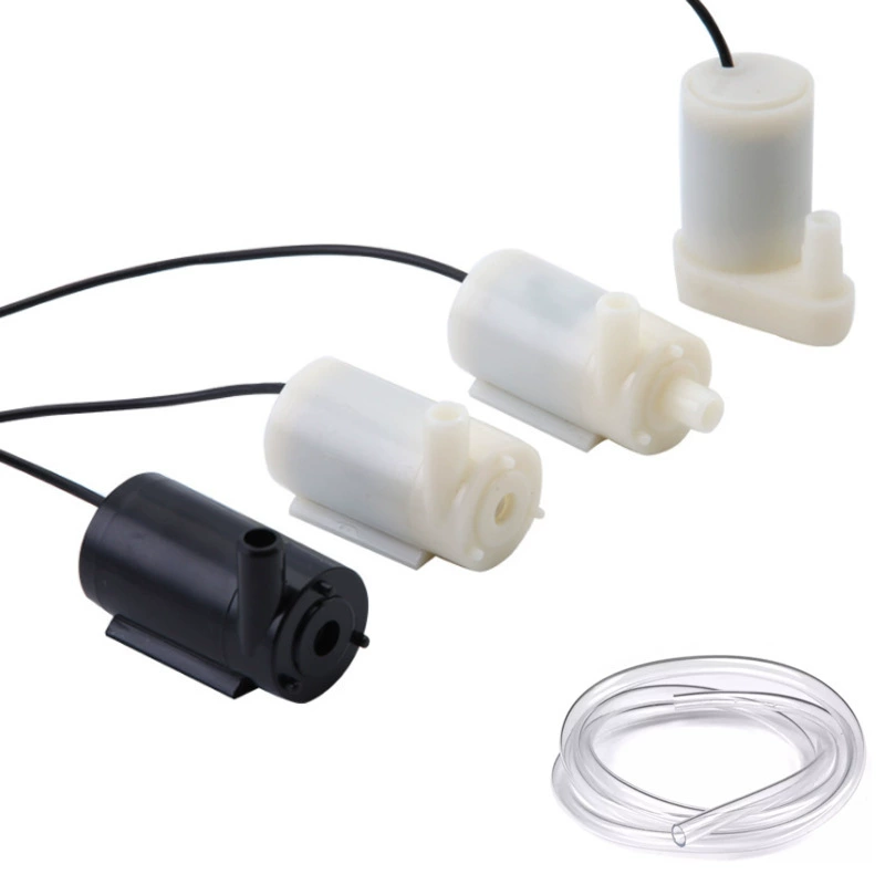 DC3V ~ 5V бесшумный водяной насос сверхмалого объема мини-погружной микронасос может управляться зарядным устройством для мобильного телефона или USB