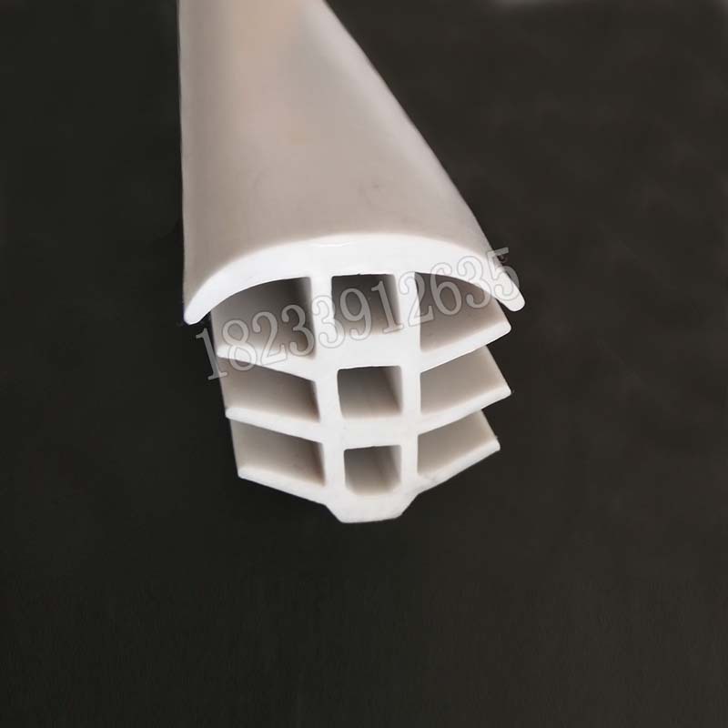 T型弹性体密封条彩色太阳能光伏板胶条活动房填缝T型多孔橡胶条