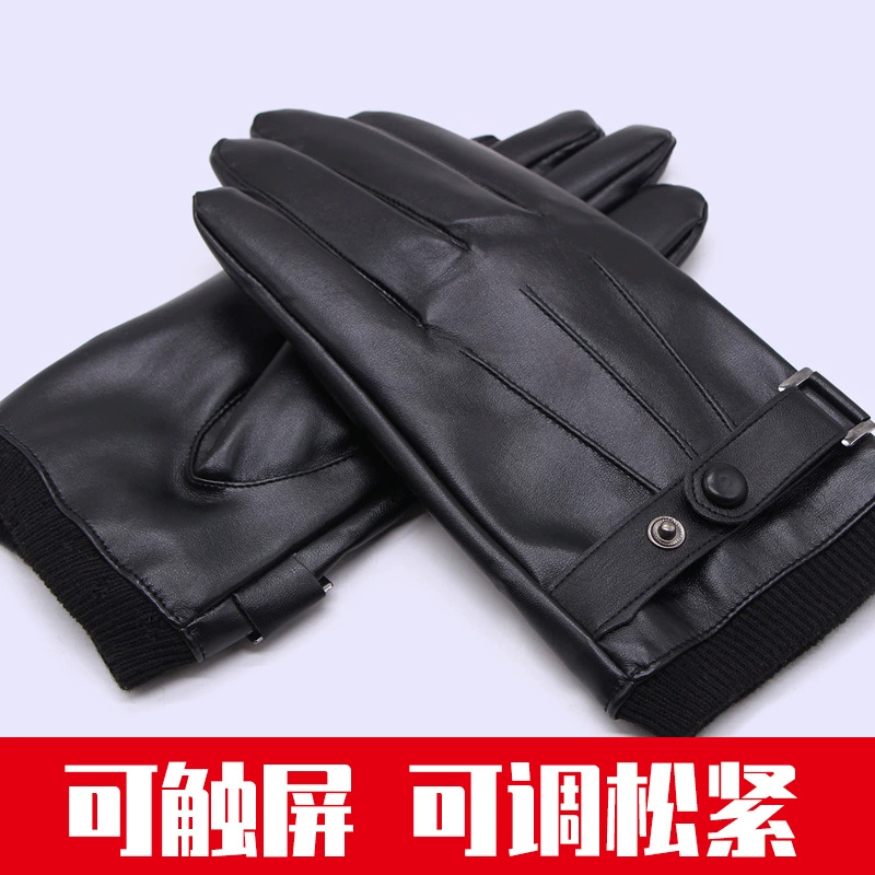 Demi-season polyurethane men's keep warm gloves, wholesale, direct factory sales