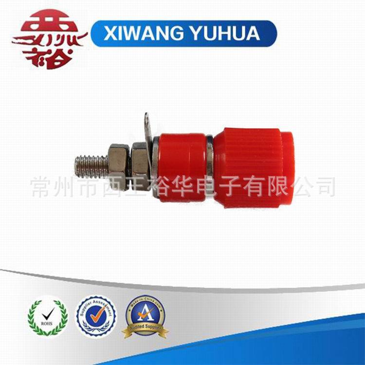 ABS多色可选香蕉插 φ12mm电焊机工业接线柱 逆变器接线端子