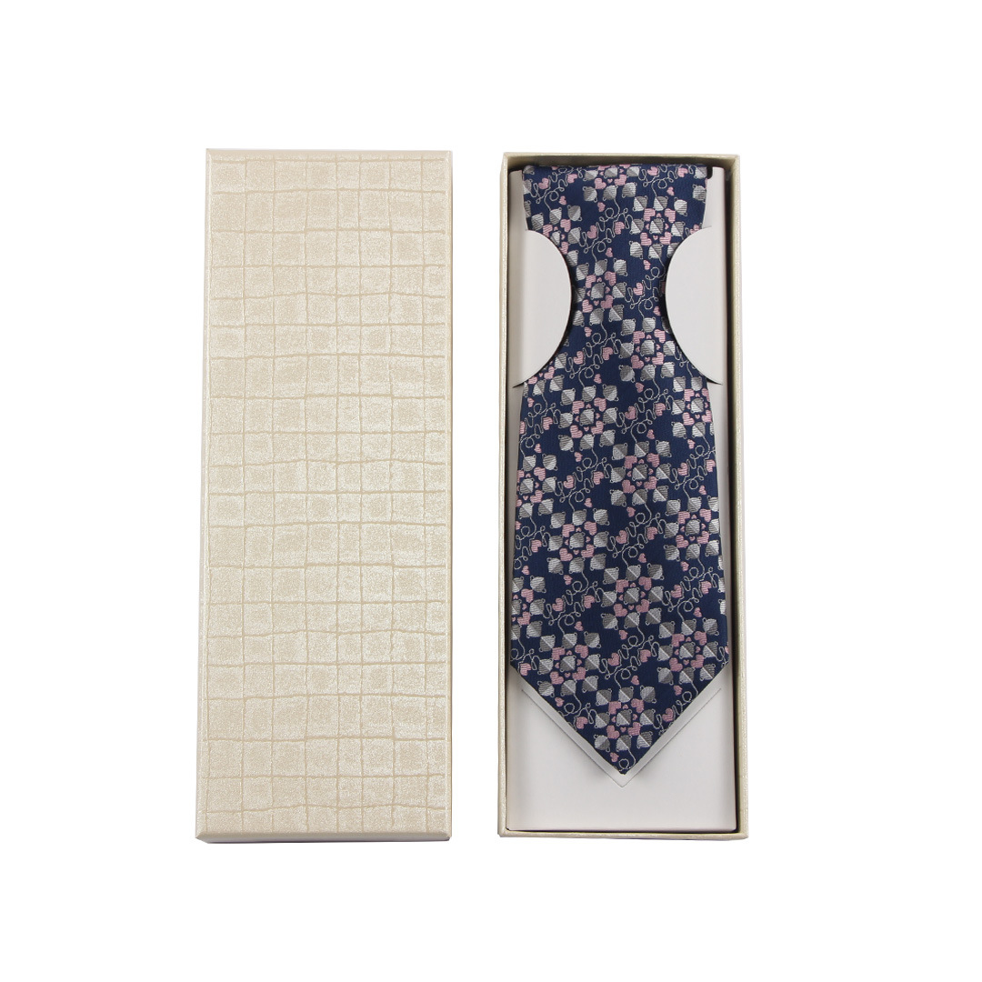 现货8.5公分领带盒 礼品盒天地盖通用包装加印Logo