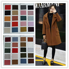 2020新款厂家直销 加厚龙凤呢大衣毛呢面料 秋冬款女装大衣呢面料