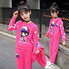 Spring children's set, autumn uniform, clothing, 3 piece set, children's clothing, western style, suitable for teen