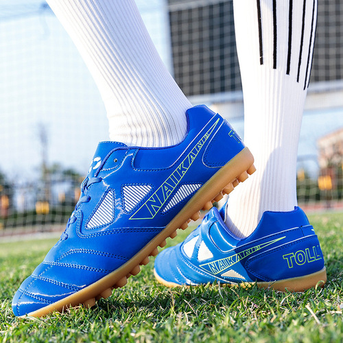 Factory direct sales new spring and summer children's football shoes men's shoes low-cut long spikes grass training cross-border large size 46