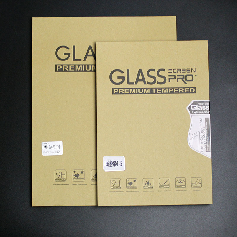 Suitable for Apple ipad2/3/4/5/6/air2/mini 10.5 11 10.2-inch flat tempered glass film